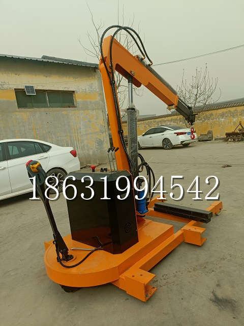 原平市自卸车厢随车吊 自制轮式四不像起重机 四驱平板吊 5吨 贵盛